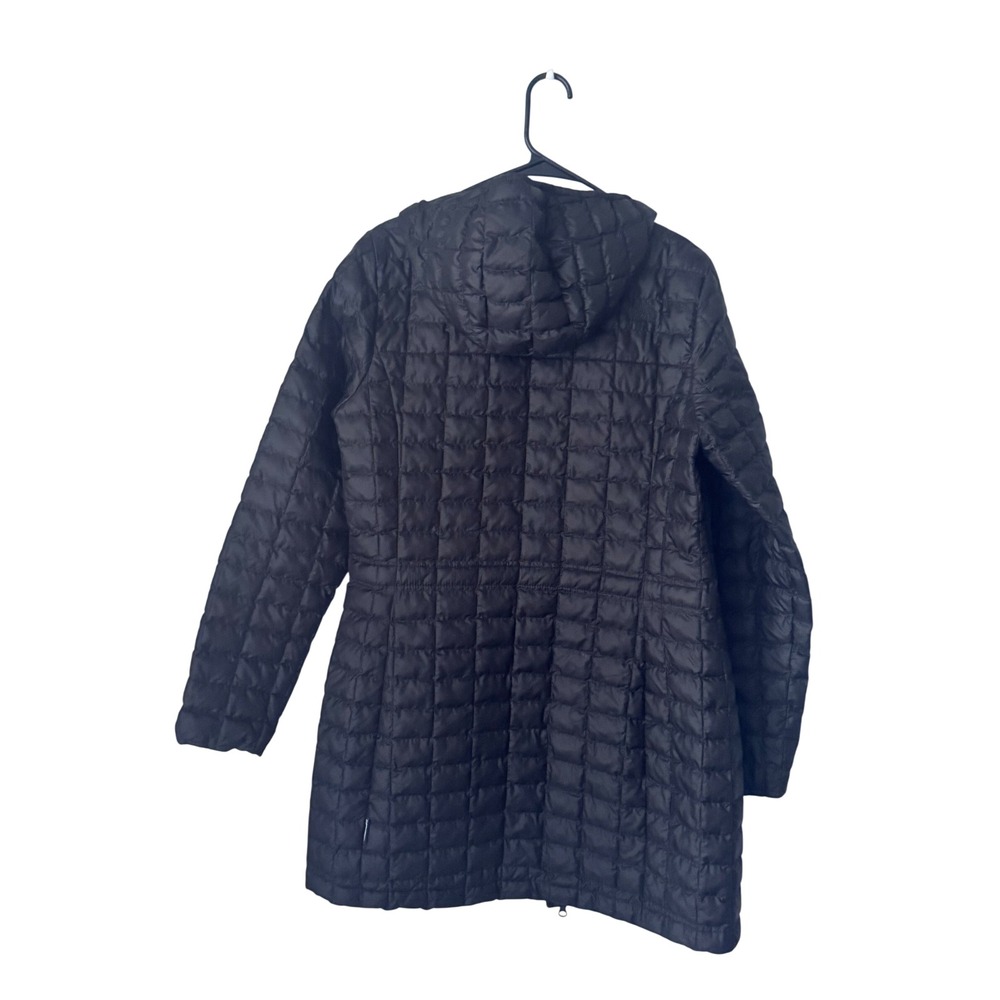 The North Face Womens Thermoball Parka II Black Quilted Hooded Jacket NF0A3XDG L - Picture 7 of 9